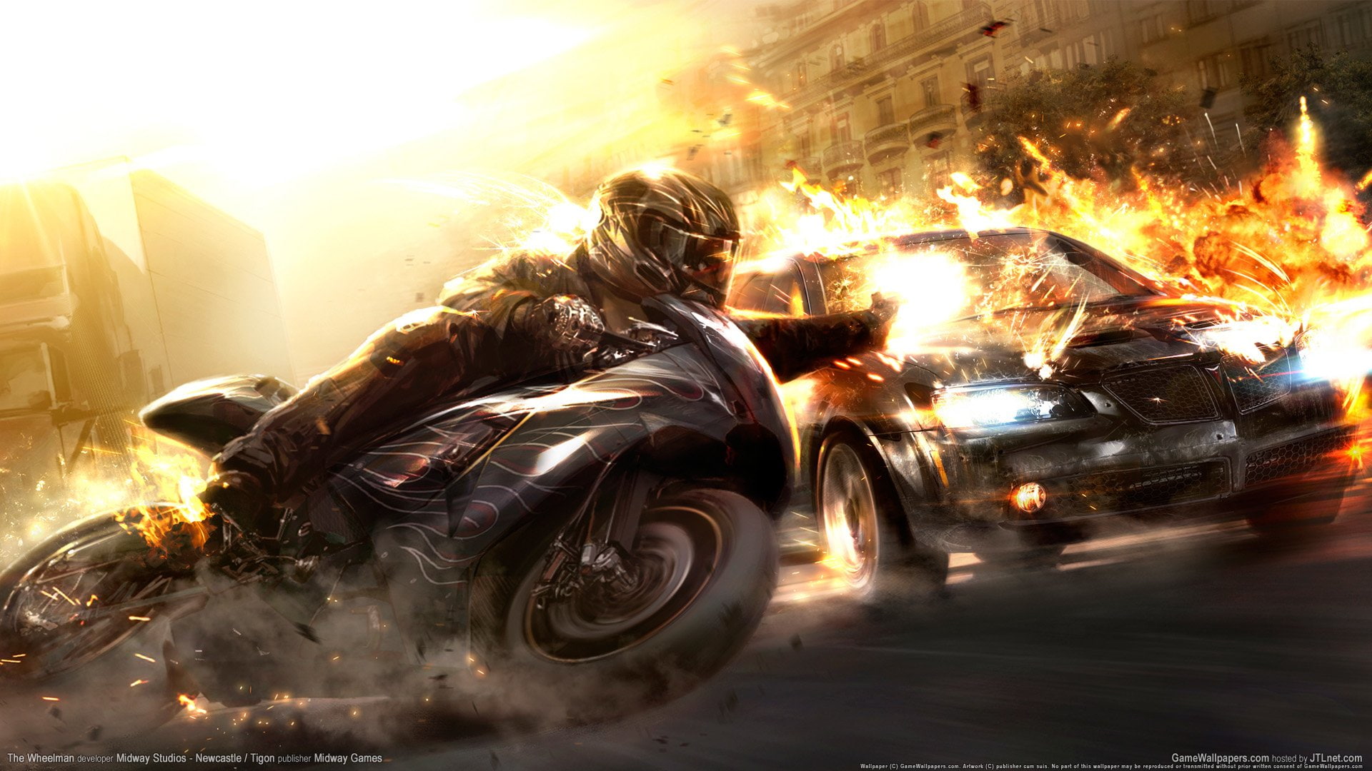 1080P, Video Game, Wheelman, HD Wallpaper