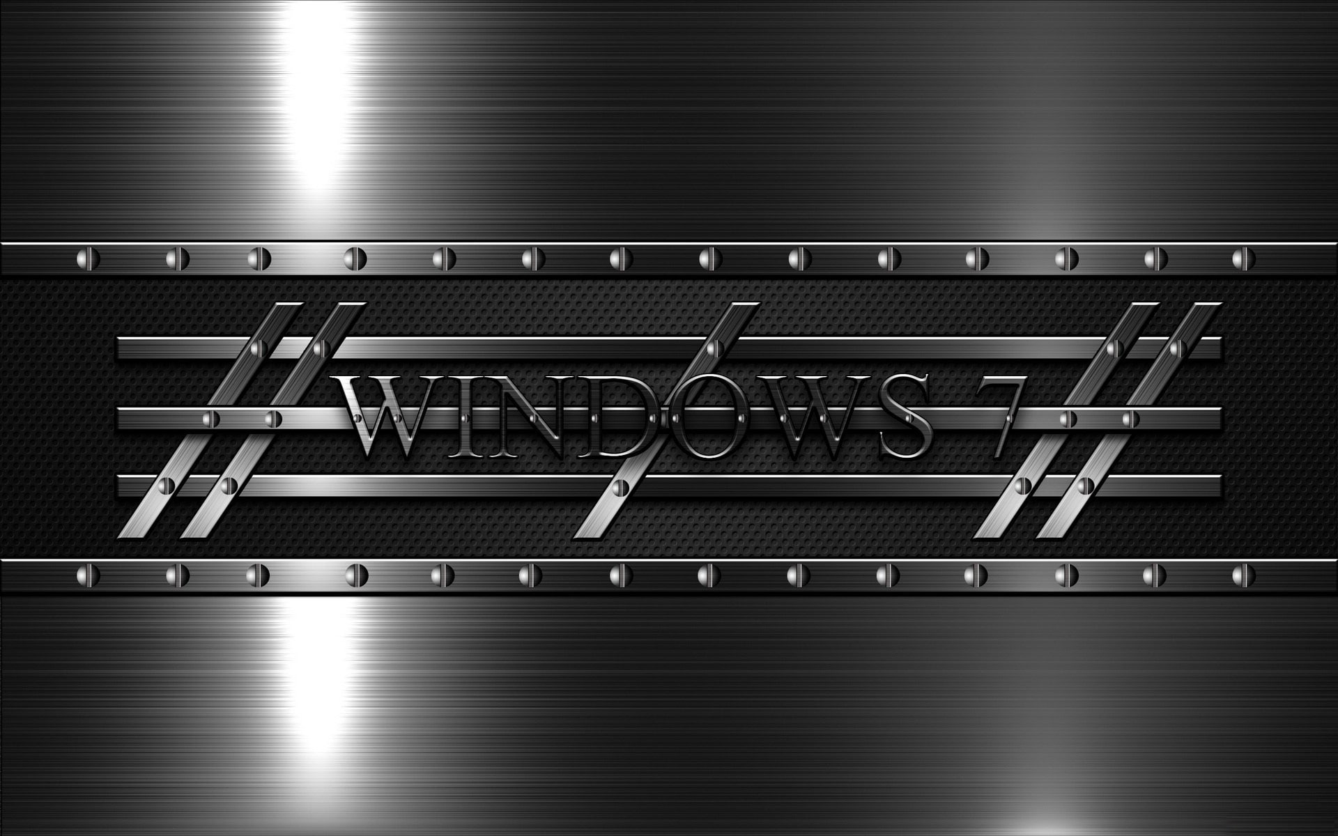 1080P, jpg, computer, windows, 3d, black, background, d, Computers, Windows 7, HD Wallpaper