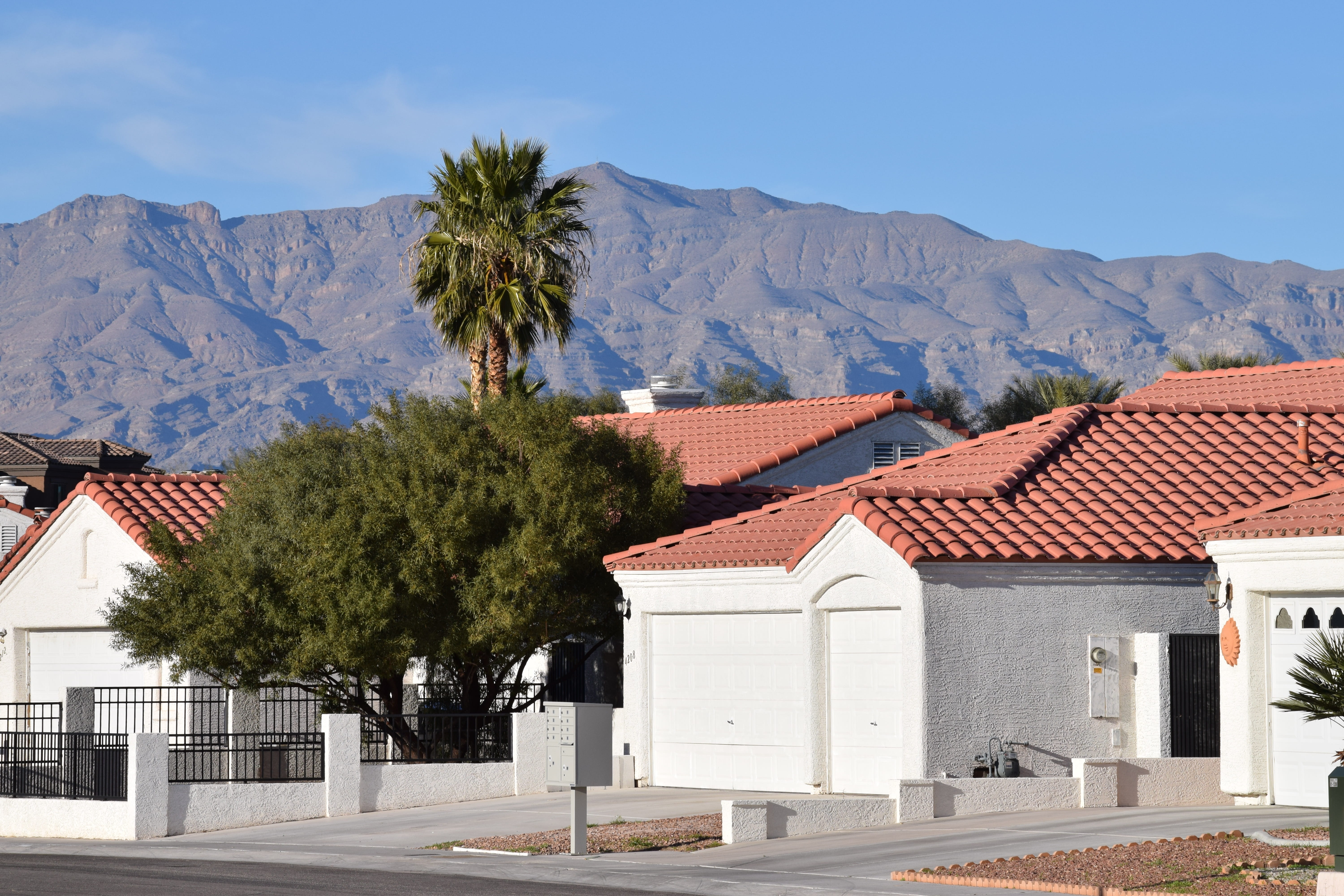 5K, nature, sky, residential district, Las Vegas Range, travel destinations, Gass Peak, the las vegas range, mountain, clear sky, vegas, no people, las, HD Wallpaper