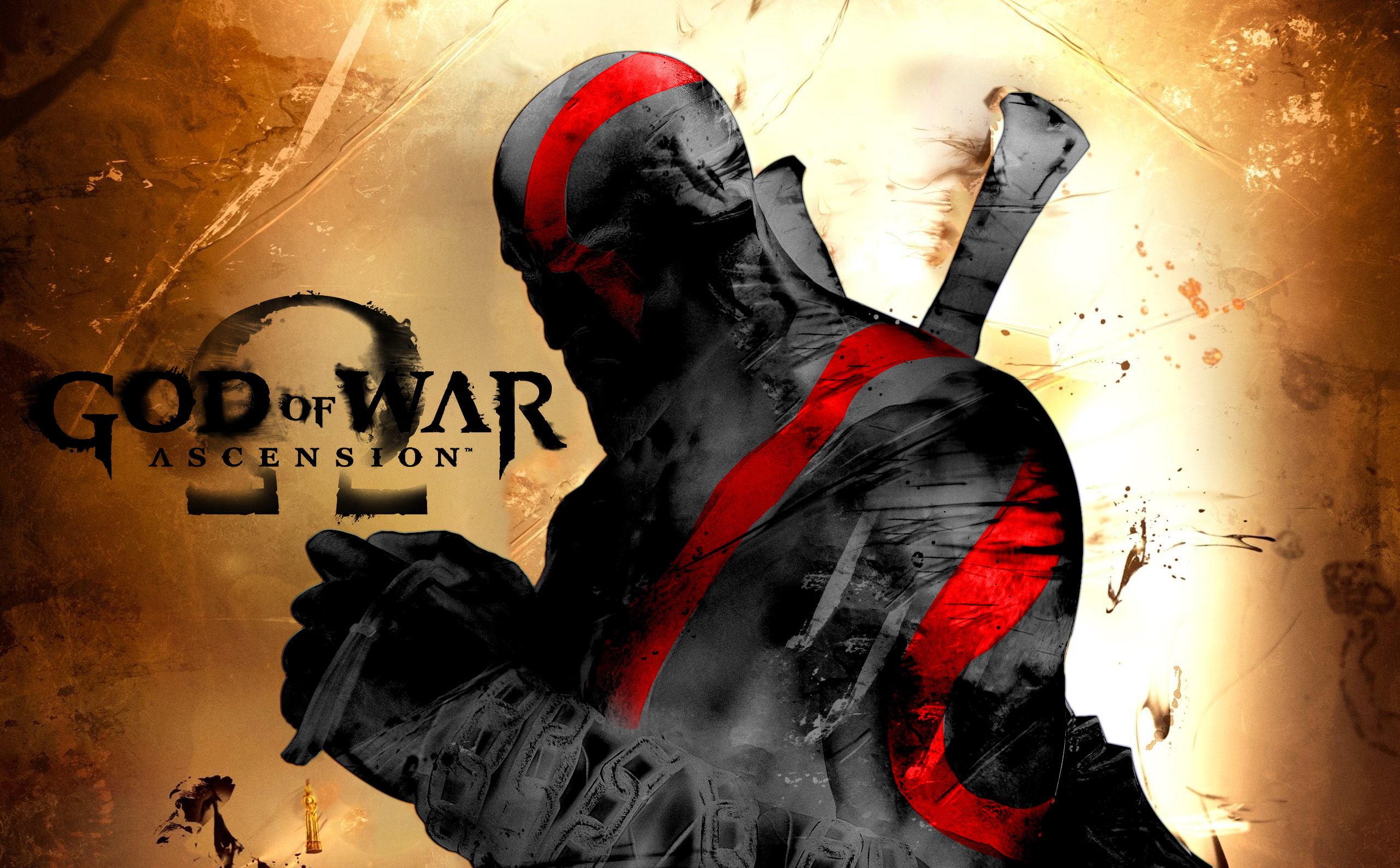fighting, warriors, fantasy, action, godwar, games, video, war, sword, adventure, warrior, kratos, god, 2K, weapons, HD Wallpaper