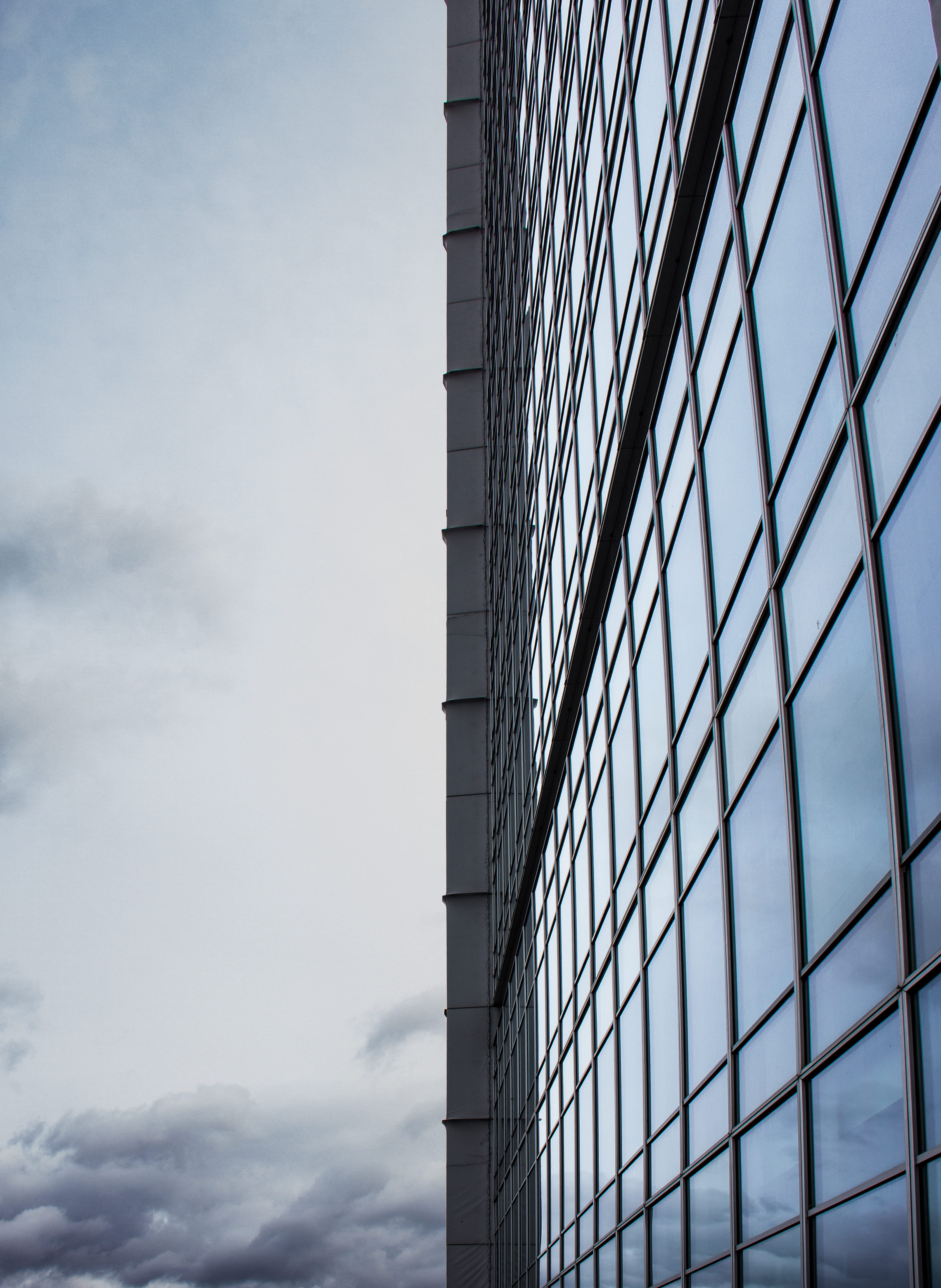 tower, steeple, pattern, banister, architecture, skyscraper, curtain, sky, glass - material, directly below, wall, no people, railing, tall - high, symbol, Phone HD Wallpaper