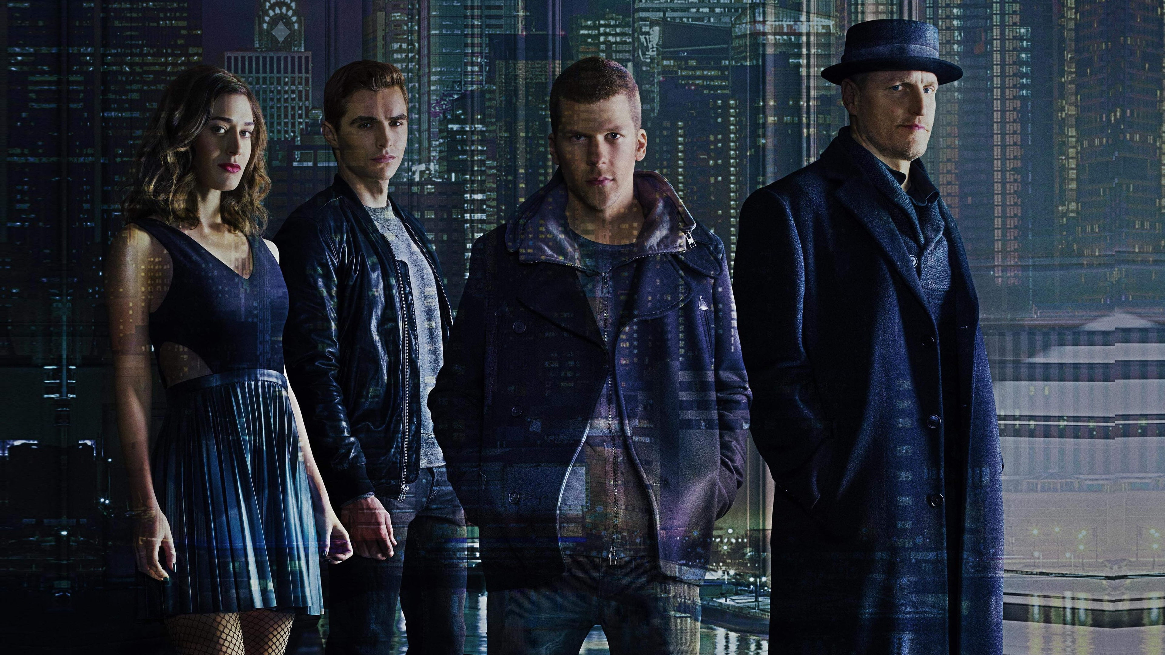 Woody Harrelson, Now You See Me 2, Lizzy Caplan, poster, actors, The illusion of deception 2, Dave Franco, Jesse Eisenberg, 4K, HD Wallpaper