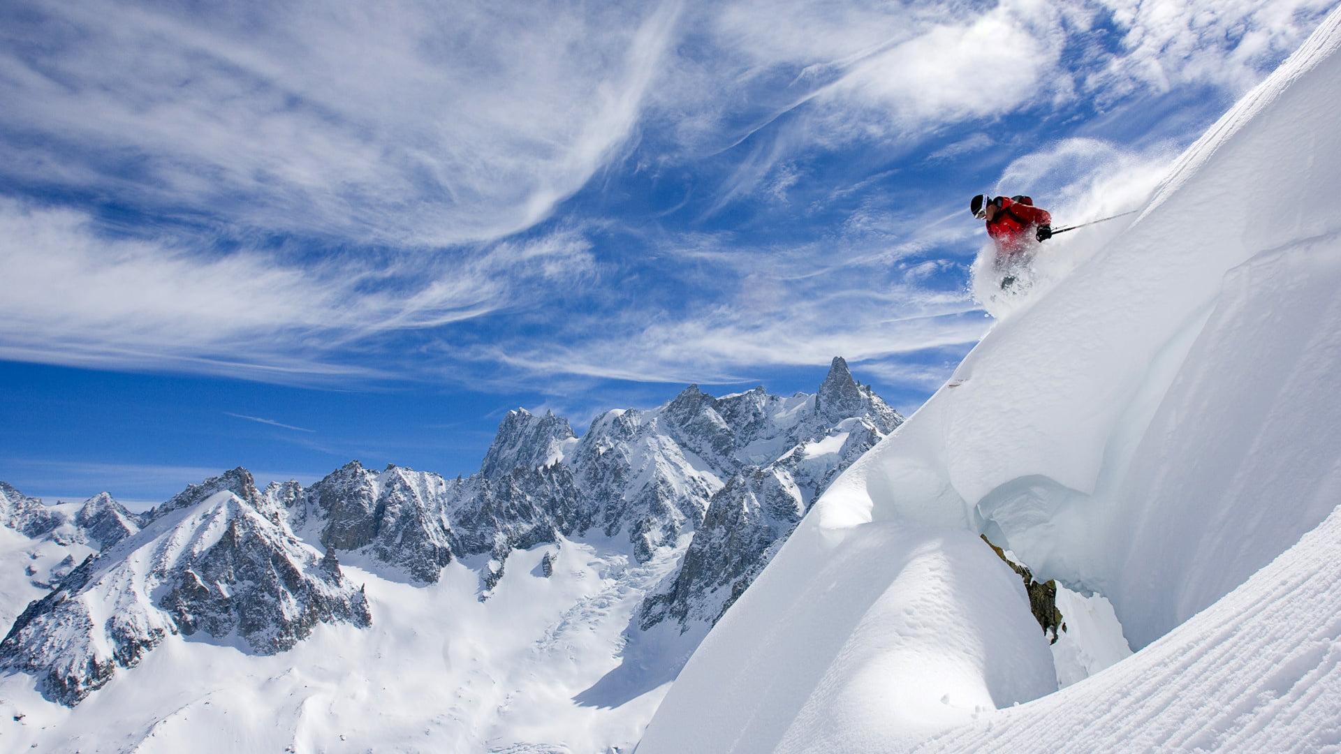 cloud - sky, winter sport, sky, snowman, park, cloud, altitude, glacier, ice, vacations, alps, mountains, snowcapped mountain, frozen, scenic, scenics - nature, HD Wallpaper