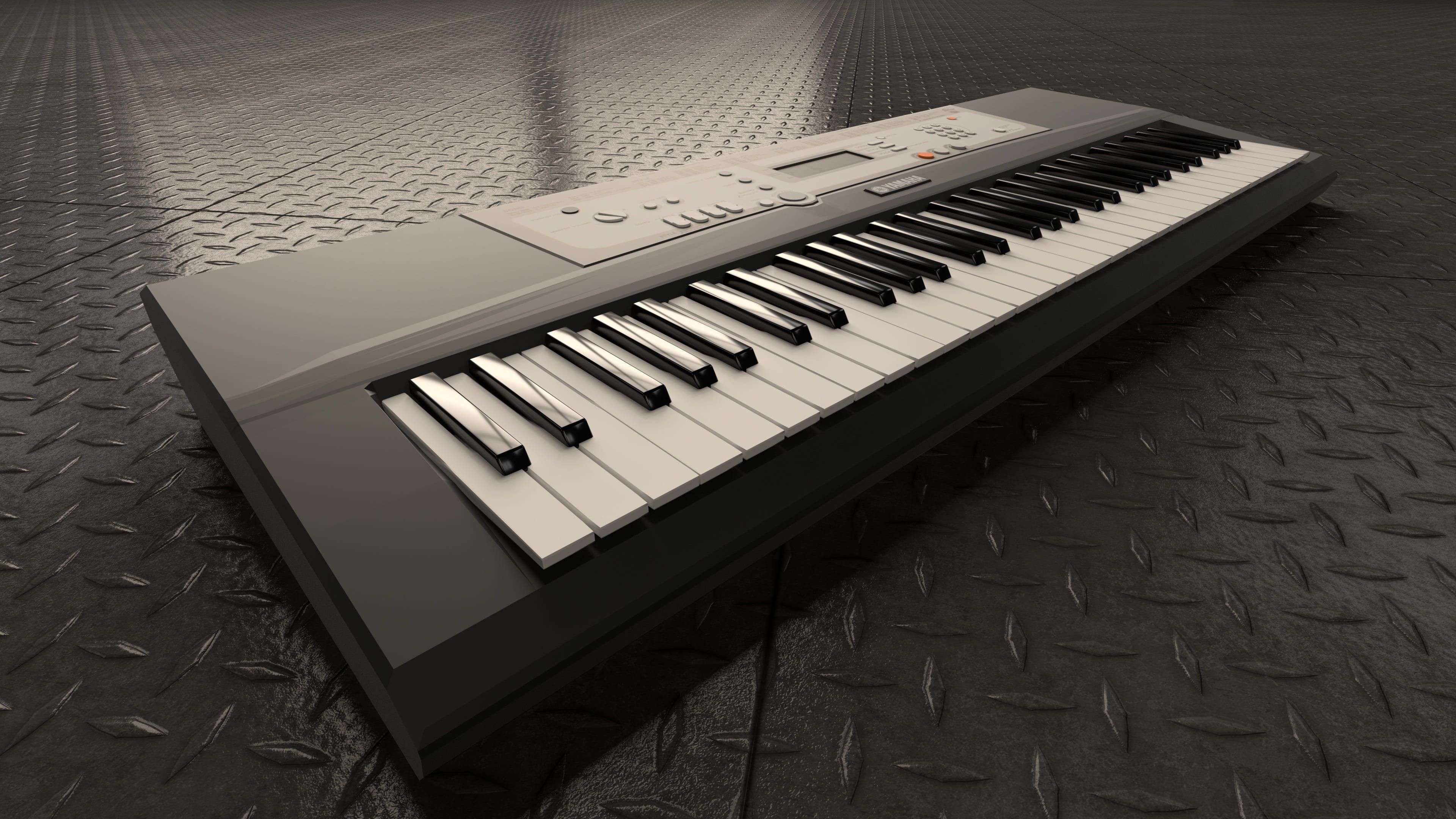 piano keys, recording studio, high angle view, close-up, studio, keyboard instrument, indoors, photo, musical equipment, electric, technology, sound recording equipment, HD Wallpaper