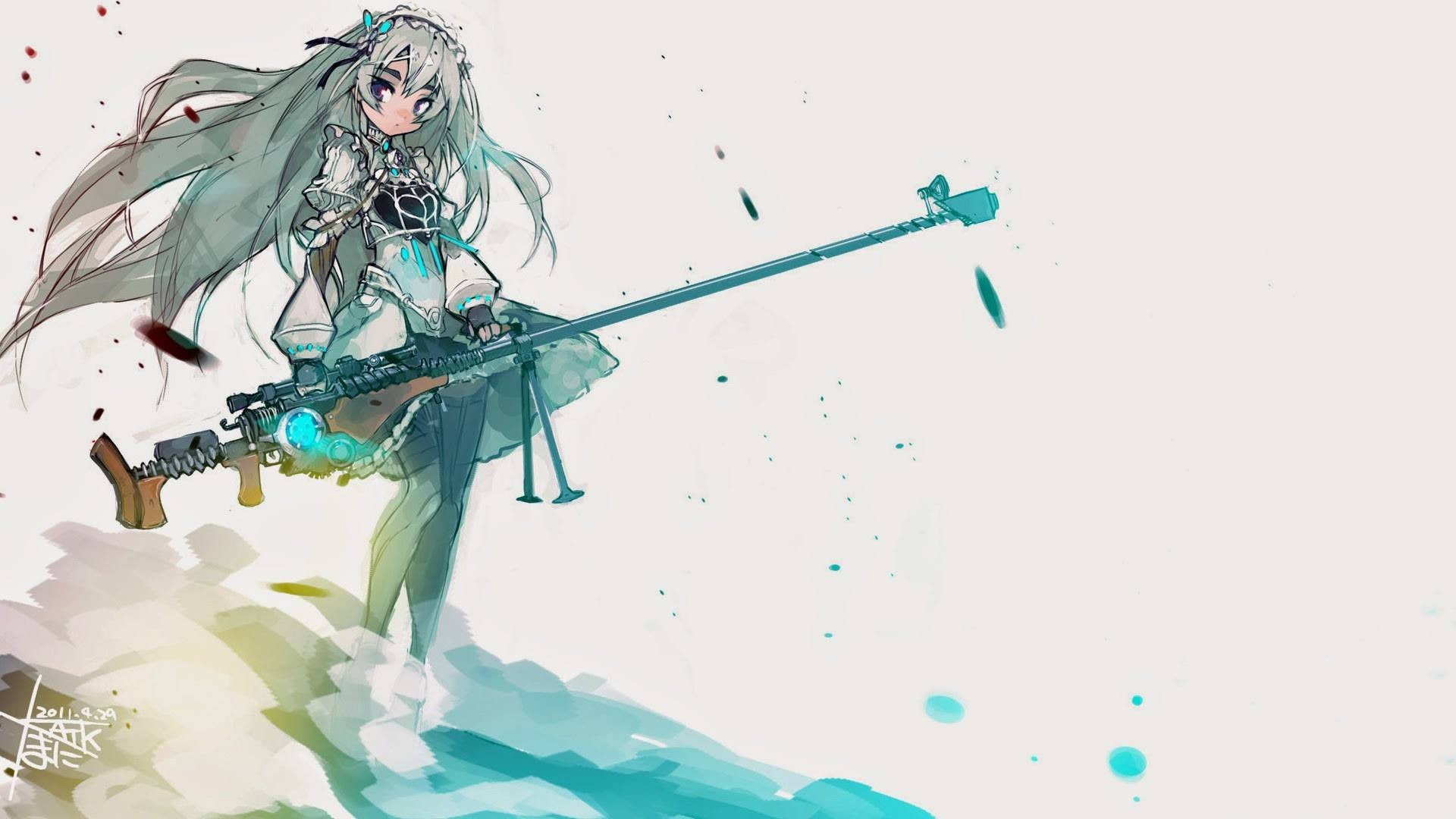 Hitsugi no Chaika, anime girls, 1080P, Chaika Trabant, HD Wallpaper