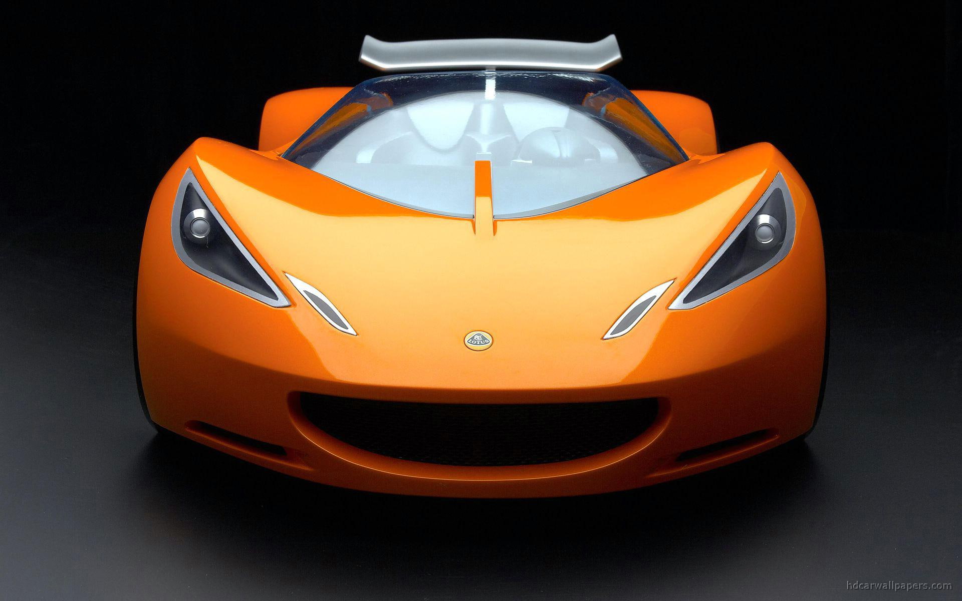 car, concept, 1080P, wheels, hot, lotus, orange, sport, cars, HD Wallpaper