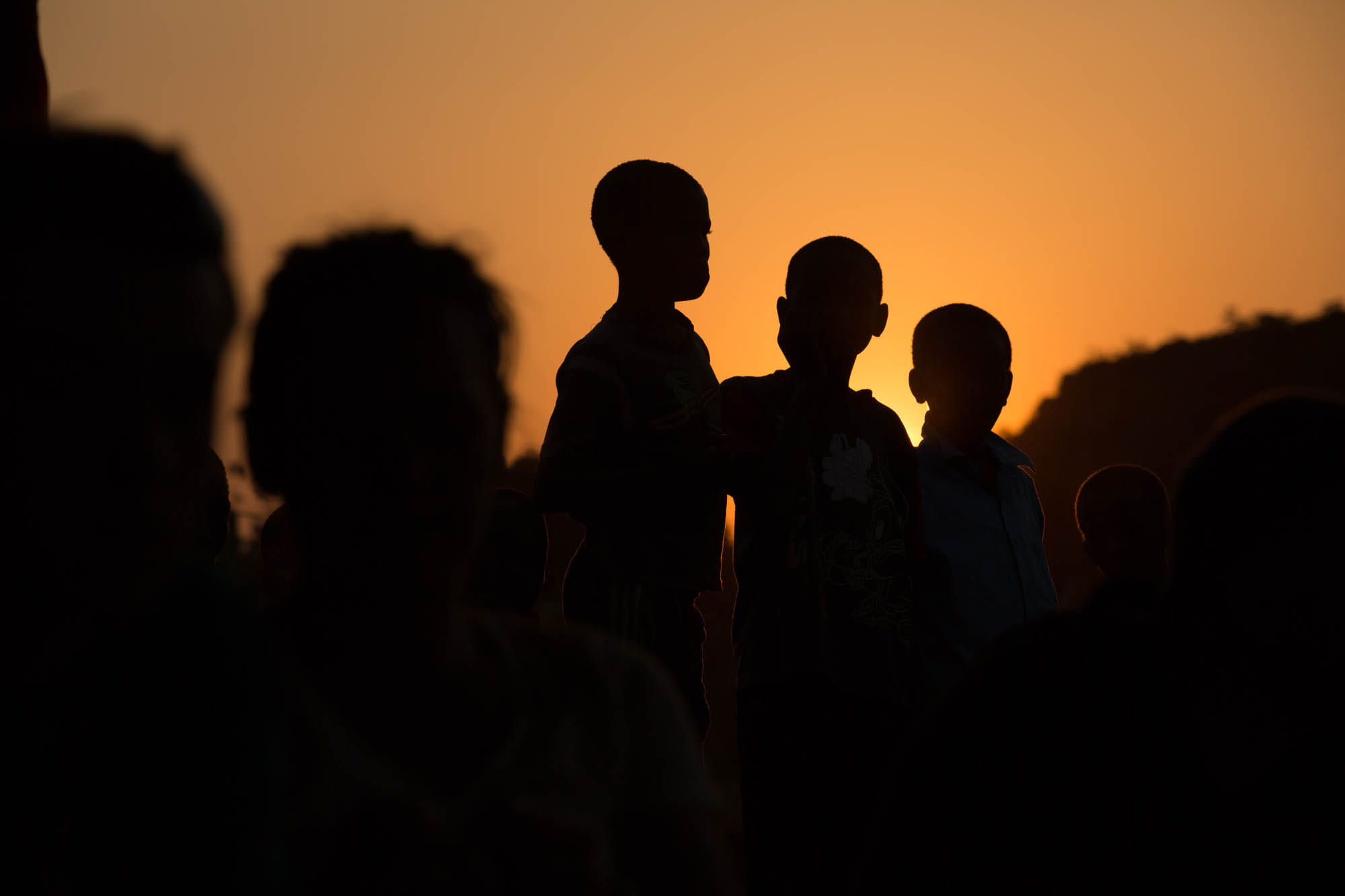 mission trip, tanzania, women, leisure activity, frineds, silhouette, kasulu, nature, boys, missions trip, large group of people, church, missions, yellow, HD Wallpaper
