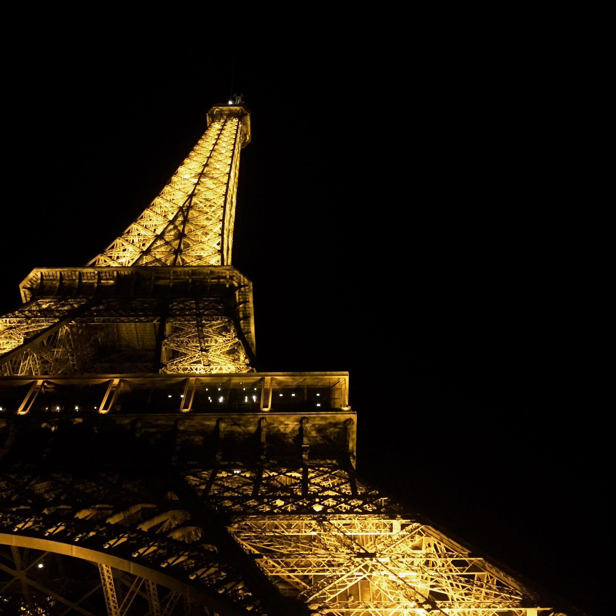 ornate, city, illuminated, tall - high, building, low angle view, ancient, Eiffel Tower, history, built structure, place of worship, Paris, tower, architecture, Phone HD Wallpaper