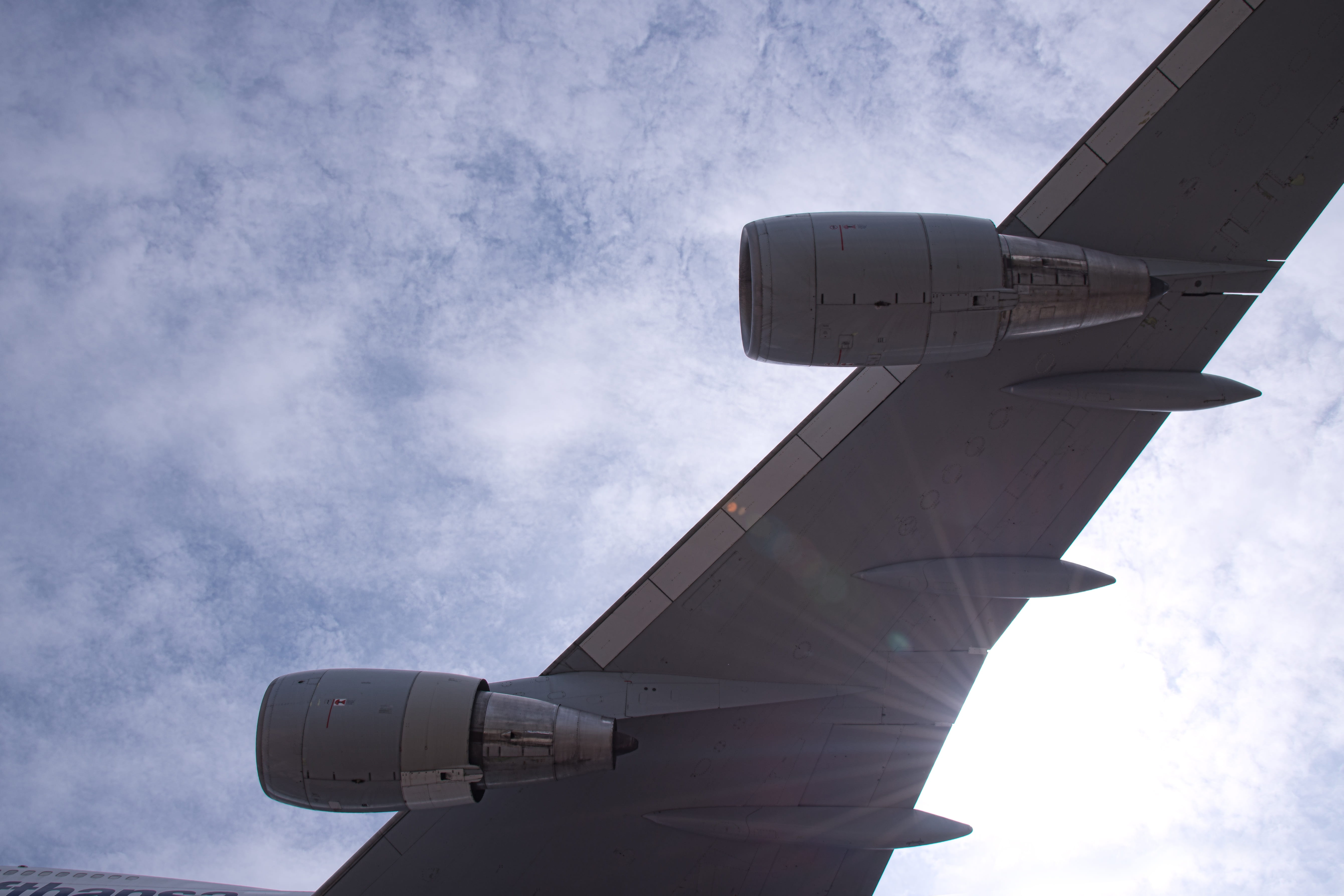 sun, travel, landing, aviation, nature, low angle view, wing, air vehicle, propeller, machine, fly, aerospace industry, cloud - sky, motion, public transportation, HD Wallpaper