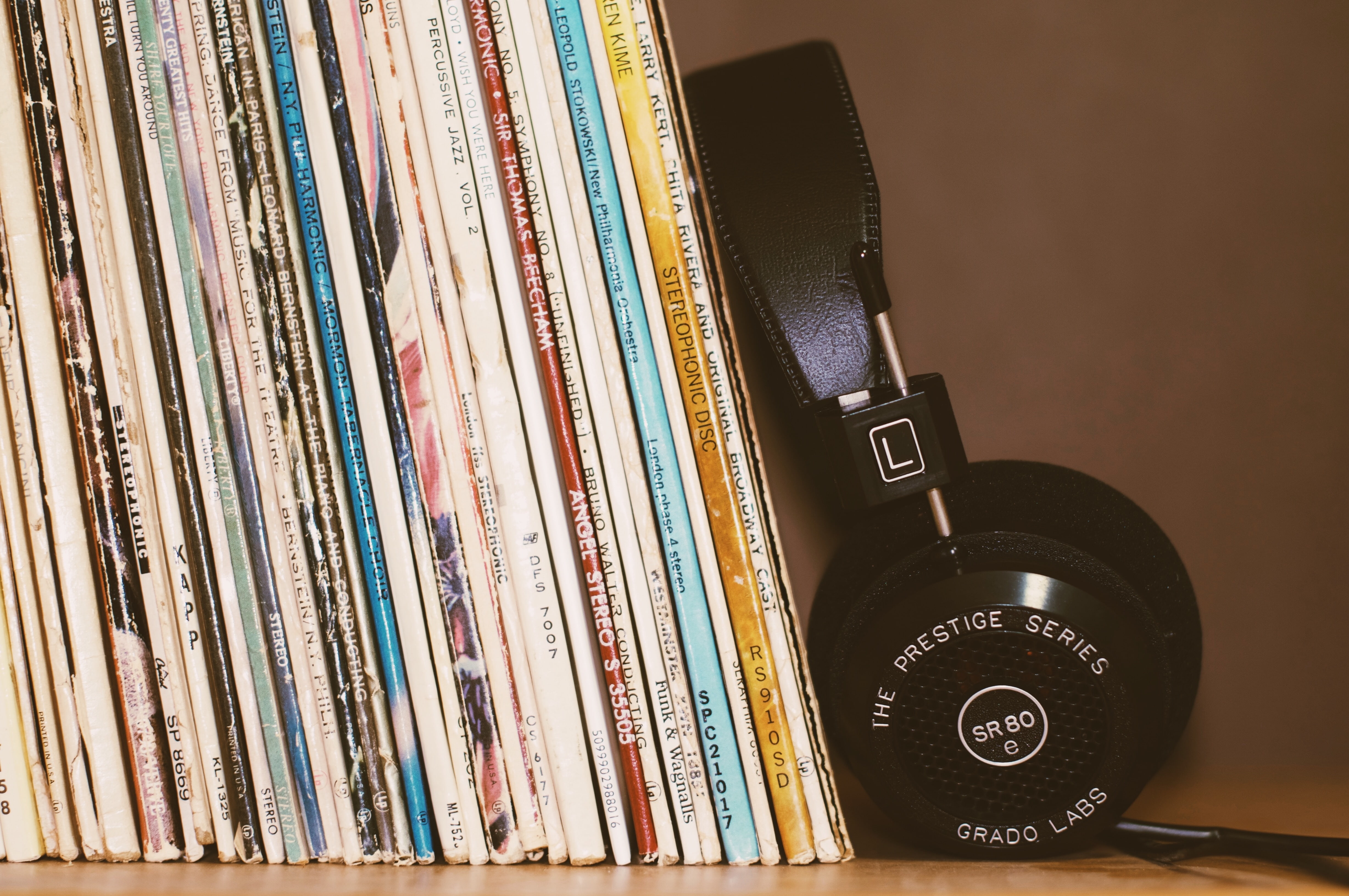 still life, publication, record, arts culture and entertainment, variation, grado labs, book, literature, stack, indoors, antique, headphones, Technology, HD Wallpaper