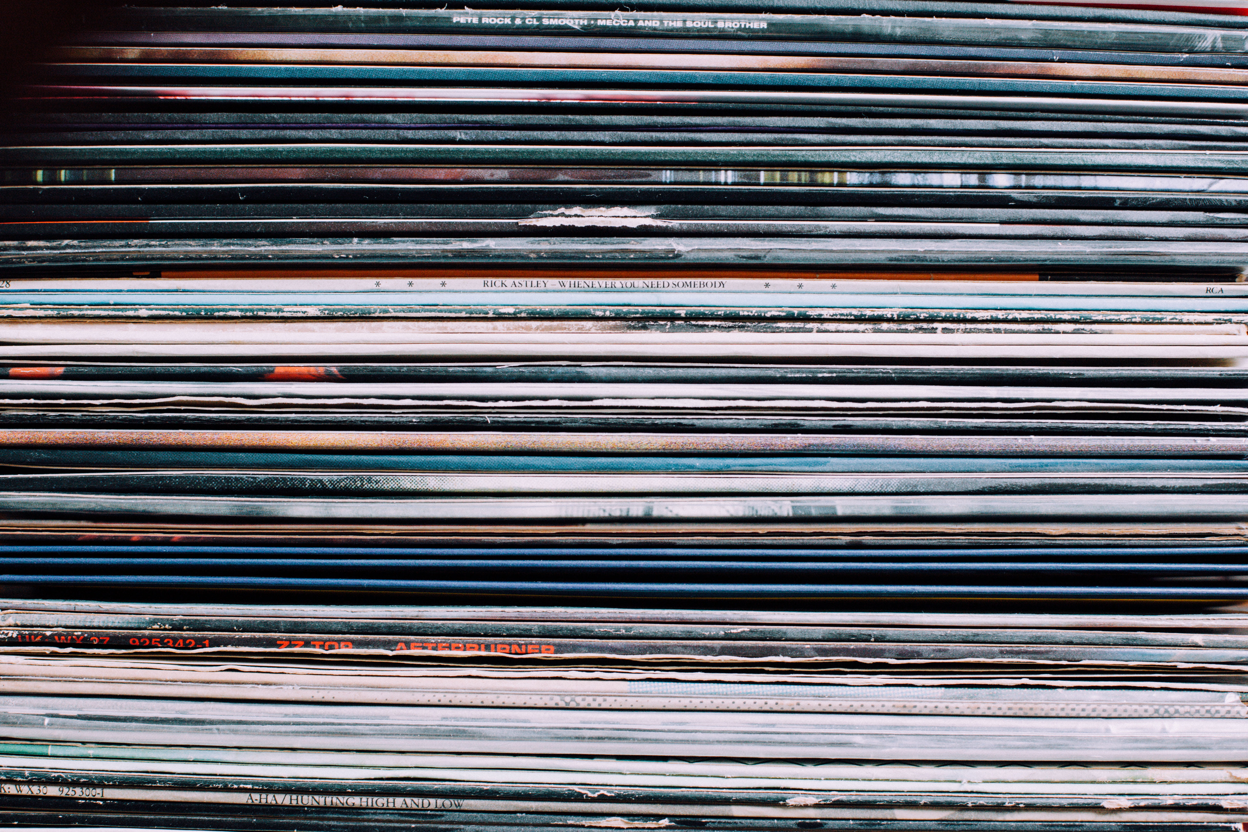 indoors, no people, shutter, pattern, office, repetition, stack, close-up, magazine, text, industry, collection, paper, order, records, 4K, books, large group of objects, HD Wallpaper