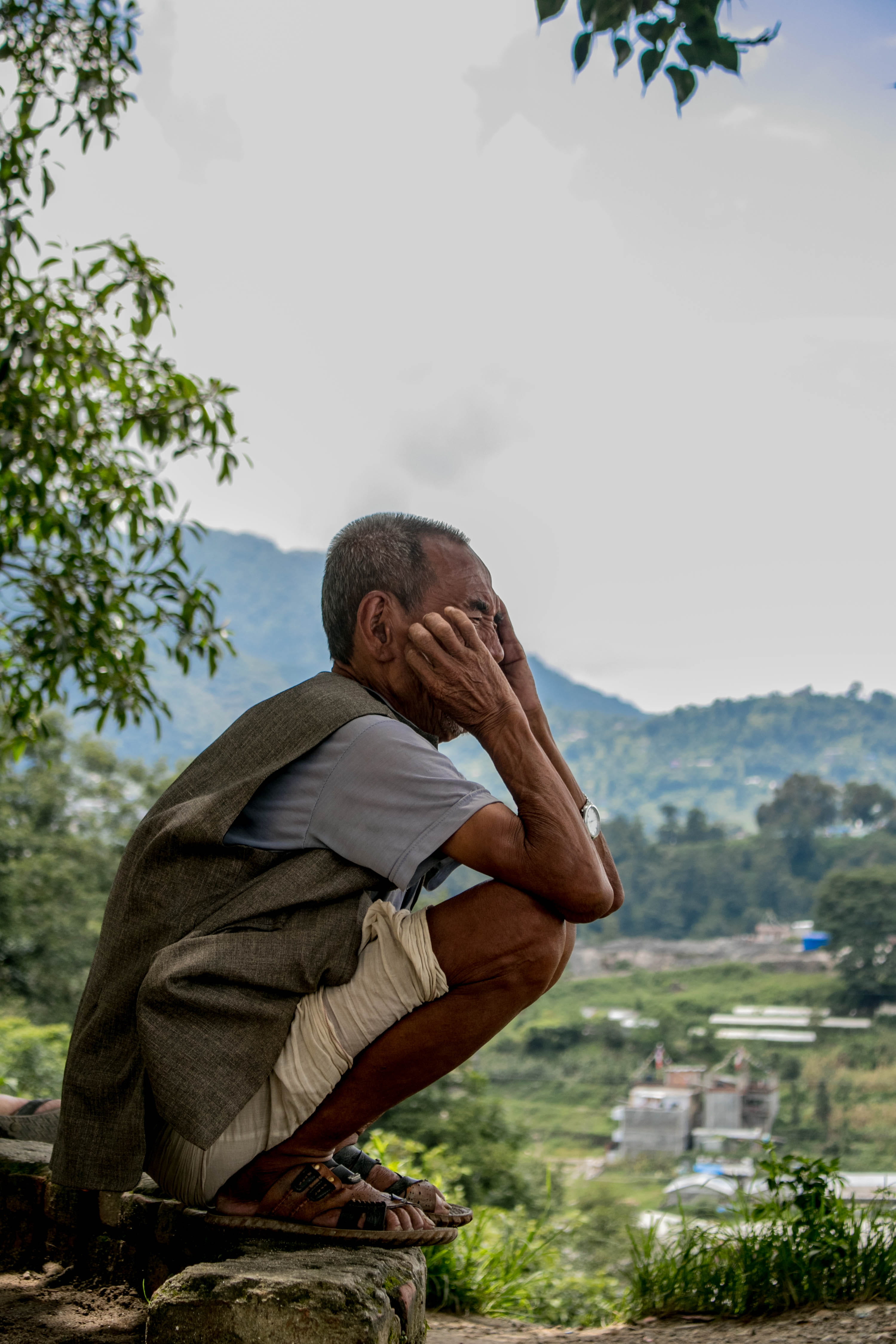 lifestyles, nepal, clothing, young adult, age, kathmandu, one person, outdoors, hand, adventure, sky, person, worship, 4K, back, day, focus on foreground, Phone HD Wallpaper