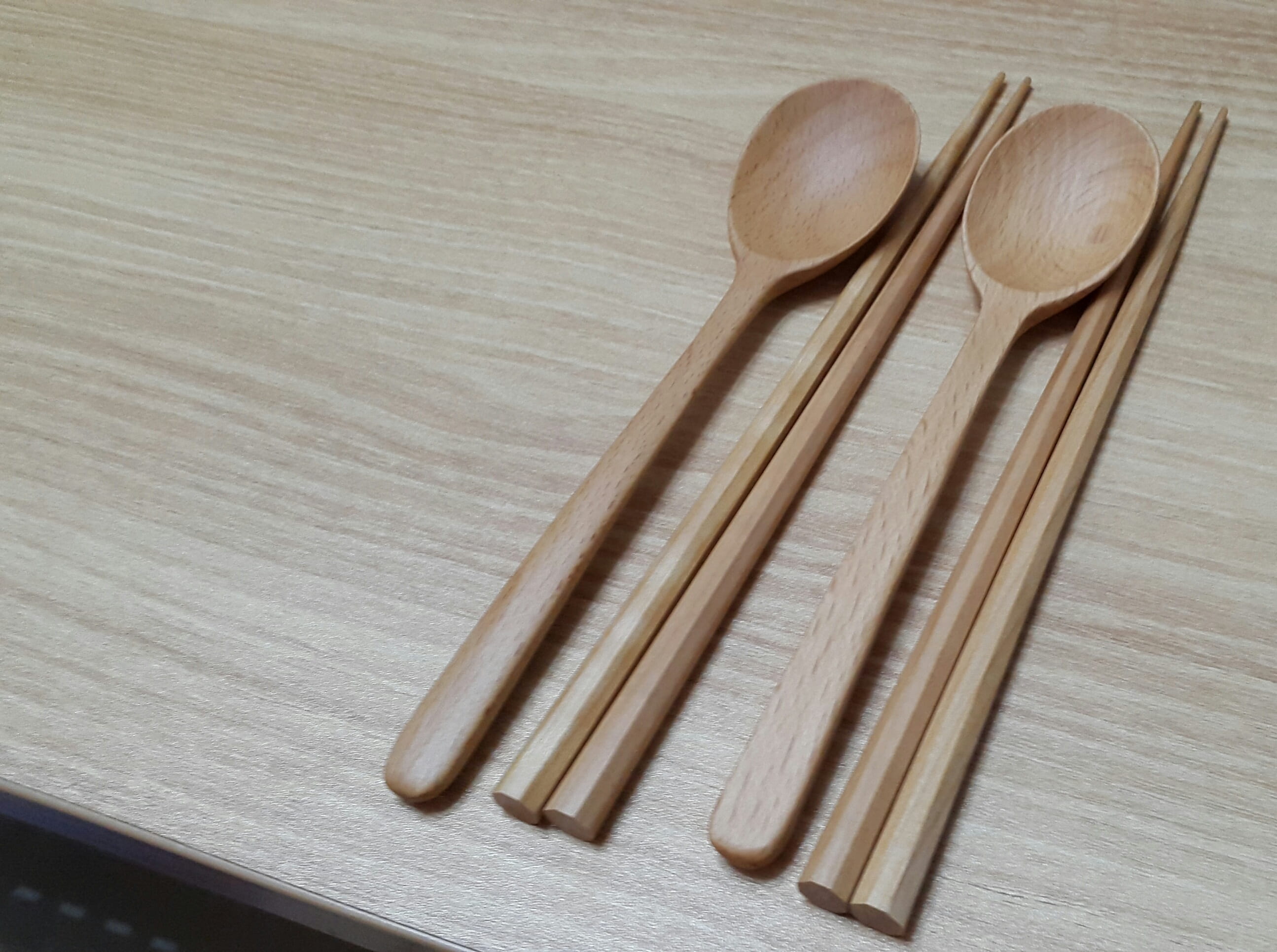 wooden spoon, high angle view, Spoons, household equipment, brown, variation, Chopsticks, simplicity, Oriental, tray, 2K, close-up, no people, kitchen utensil, HD Wallpaper