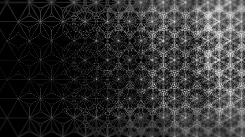 pattern, geometric, bw, texture, 4k