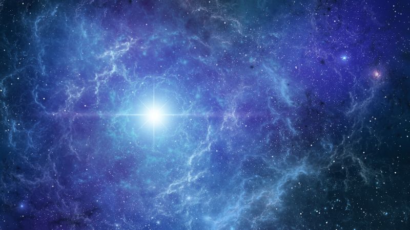 nebula, flash, bright, glare, shine, 4k