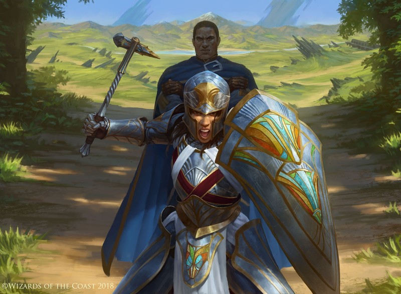 fantasy art, warrior, Magic: The Gathering