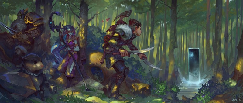 warrior, fantasy art, sword