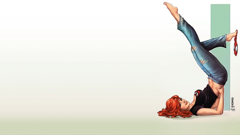Spider-Man, Mary Jane, redhead, Mary Jane Watson, Marvel Comics