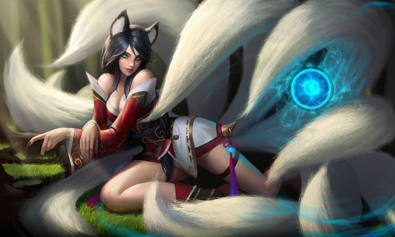 League of Legends, Ahri (League of Legends), magic