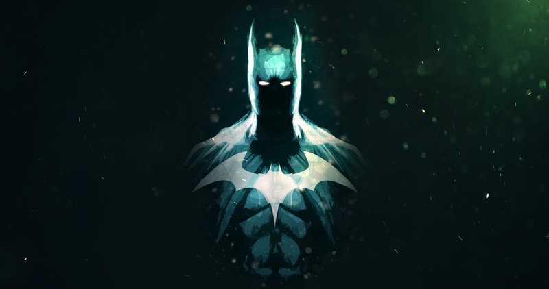 artwork, Batman, DC Comics, glowing eyes
