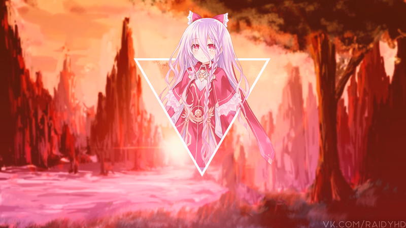 anime, anime girls, picture-in-picture