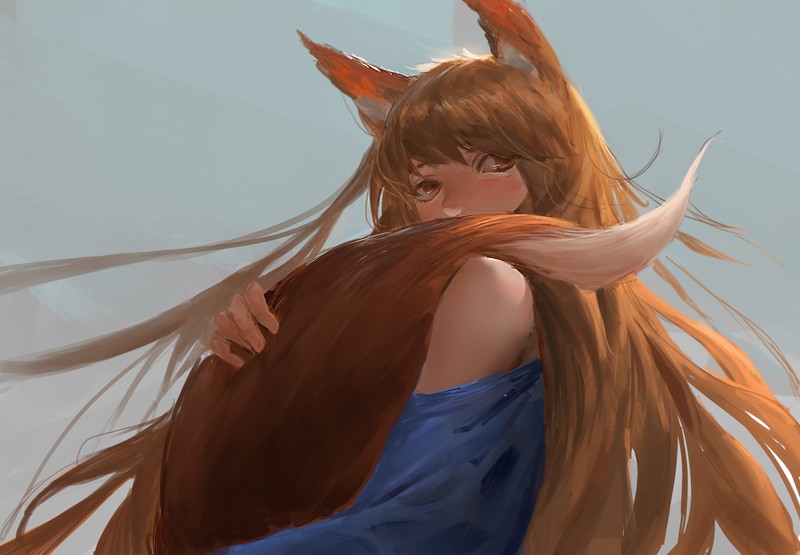 Spice and Wolf, anime girls, Holo (Spice and Wolf)