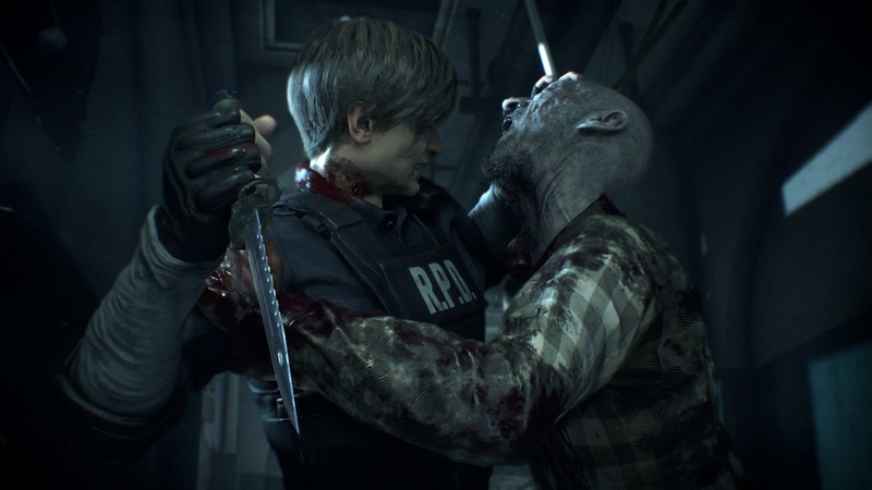 Resident Evil 2, video games, Claire Redfield, Leon Kennedy, Capcom, Racoon City, Resident Evil