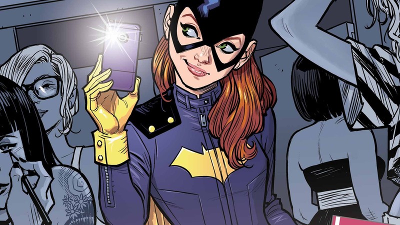 Batgirl, DC Comics, superheroines, Batman, comic art