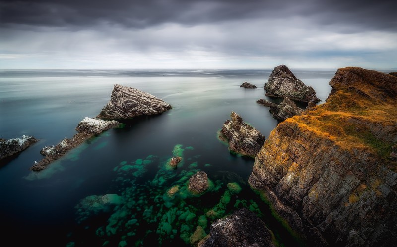 Scotland, coast, sea, nature