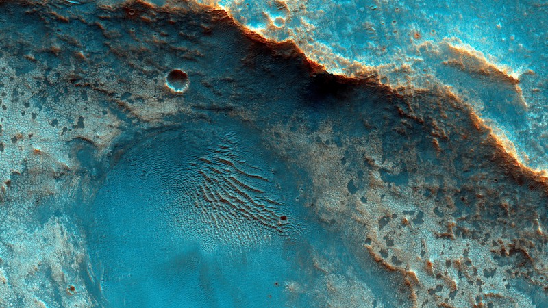 Mars, dunes, landscape, NASA