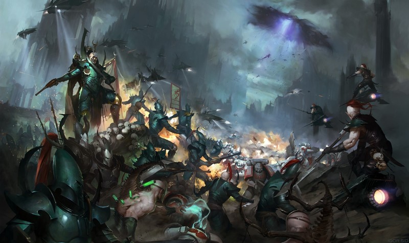 Adeptus Astartes, Warhammer 40,000, Dark Eldar
