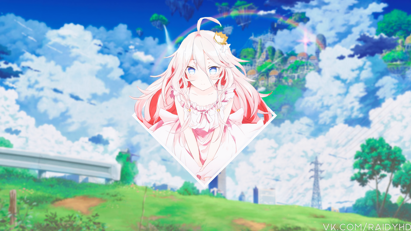 anime, anime girls, picture-in-picture