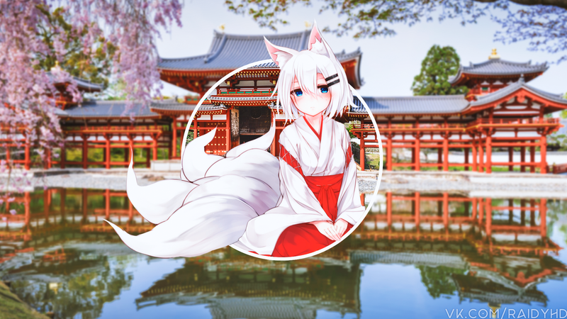 anime, anime girls, picture-in-picture