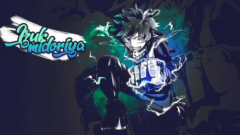 Boku no Hero Academia, anime boys, fist, anime