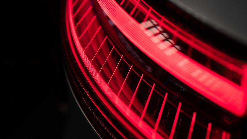 light, taillight, red, optics, closeup, car, 4k