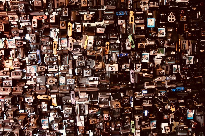 technology, camera, vintage, collection