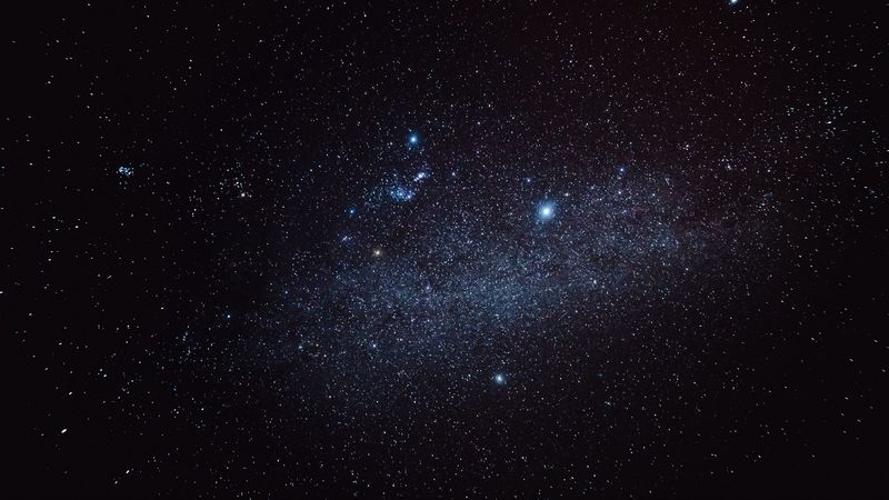starry sky, stars, nebula, galaxy, space, 4k