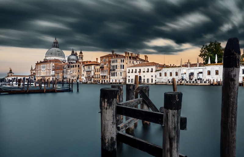 cityscape, Venice, Italy, sky