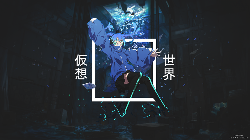 anime boys, anime girls, Japan, VirTual, World Election, kanji