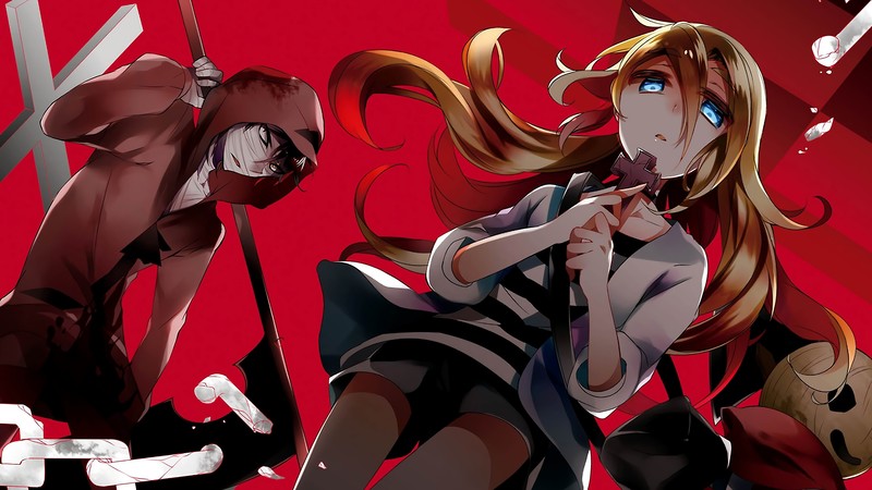 anime, Satsuriku no Tenshi, Angels of Death, Isaac Foster, Rachel Gardner