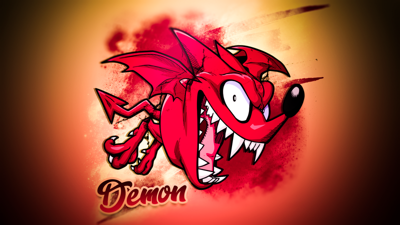 Eyeshield 21, Devil Bats, gradient, creature, teeth
