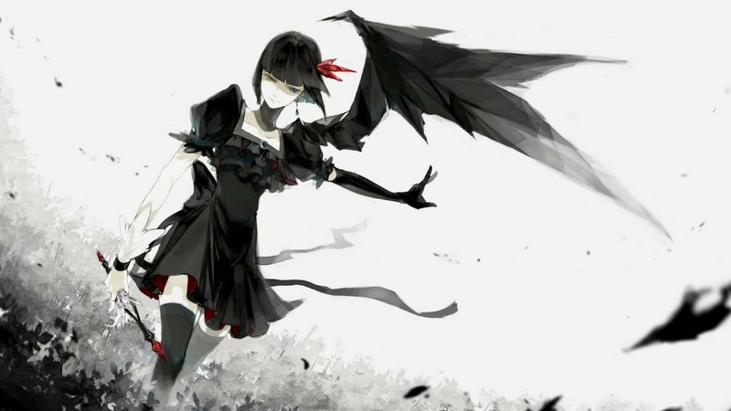 anime, anime girls, Precure, Dark Precure