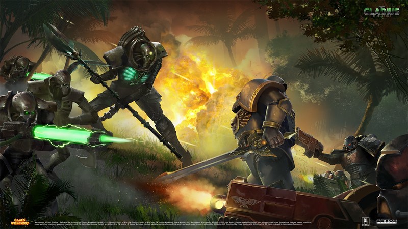 Warhammer 40,000, Gladius, Necrons, Games Workshop, Warhammer