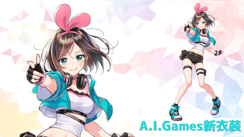 anime, anime girls, white skin, Kizuna Ai, Virtual Youtuber, white background, simple background, blue eyes, brunette, artwork, white dress
