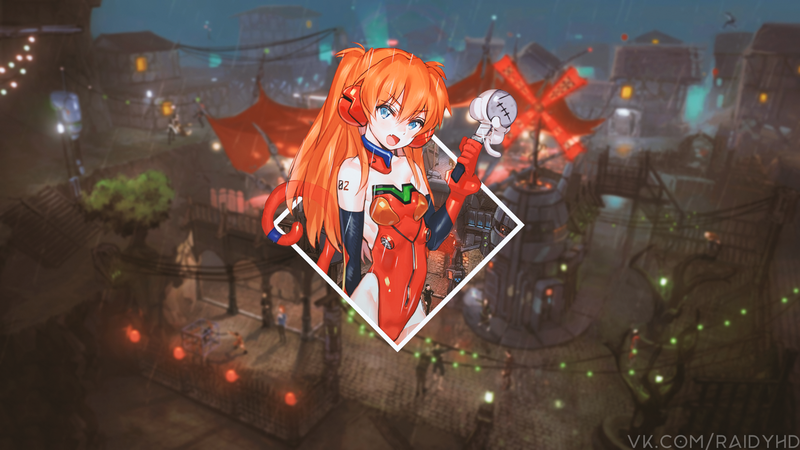 anime, anime girls, picture-in-picture, Neon Genesis Evangelion