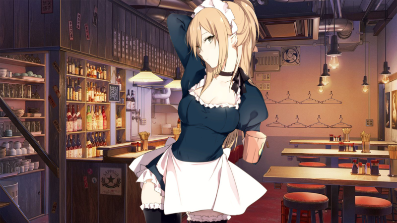 maid, maid outfit, original characters, anime girls