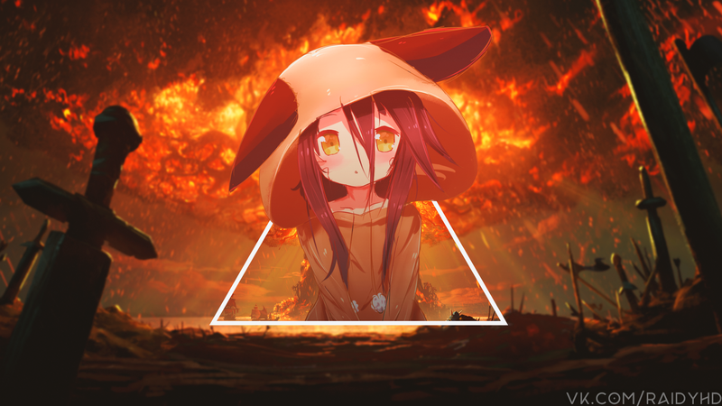anime, anime girls, picture-in-picture, No Game No Life, Shuvi