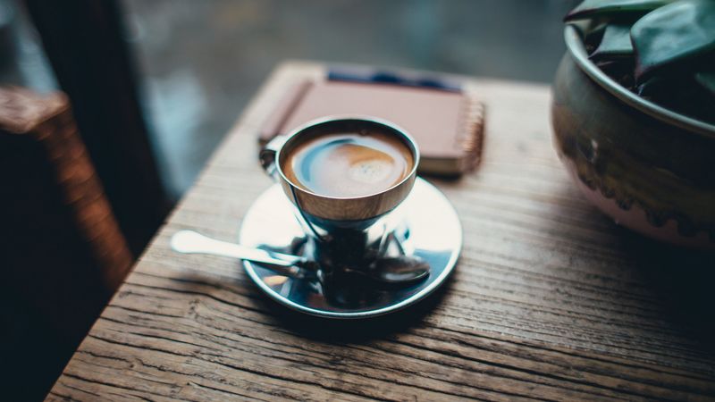 cup, coffee, mood, foam, breakfast, 4k