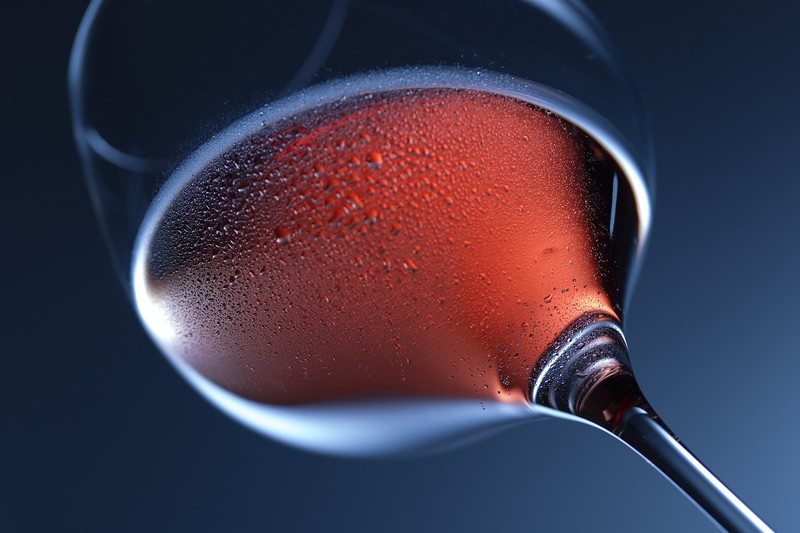 glass, water drops, wine, photography, blue background