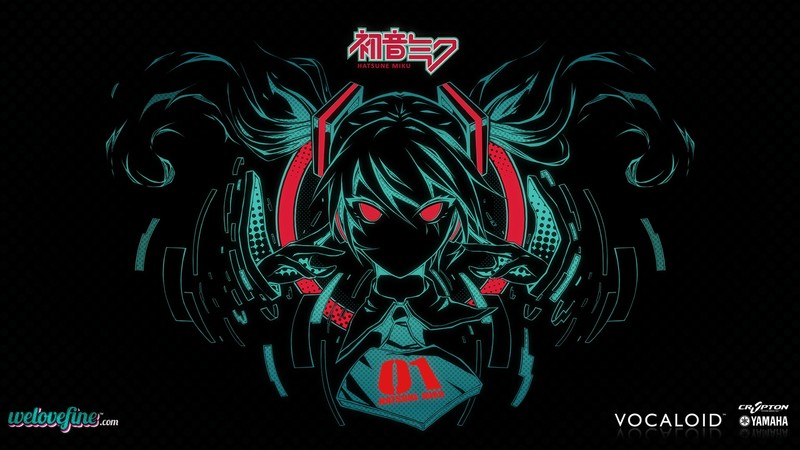 Hatsune Miku, Vocaloid, anime girls, twintails